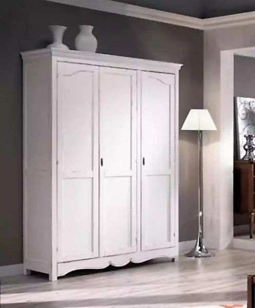 JVmoebel Kleiderschrank Weiß Kleiderschrank Holzschrank Schlafzimmer Luxus günstig online kaufen