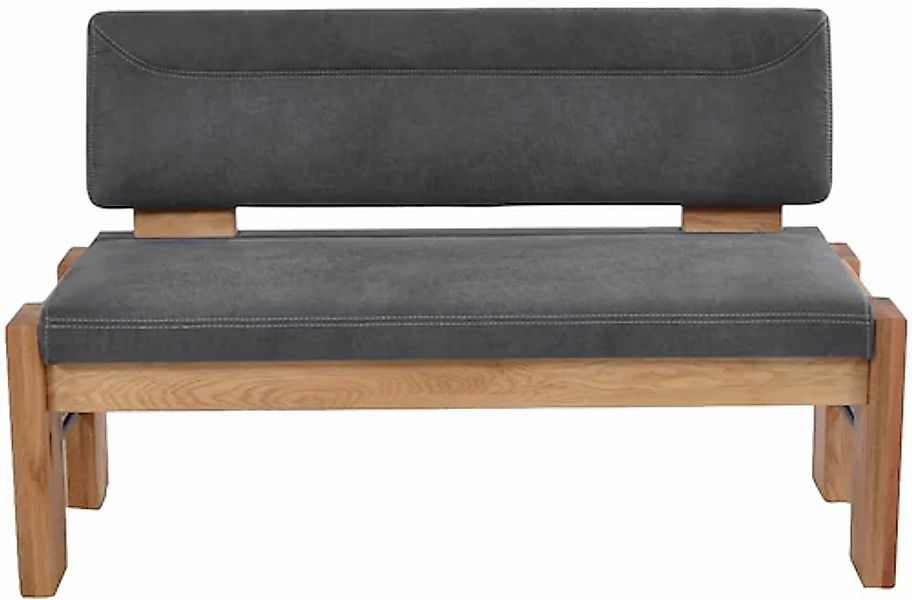 K+W Komfort & Wohnen Polsterbank gepolsterte Stauraumbank, Massivholz, in 2 günstig online kaufen