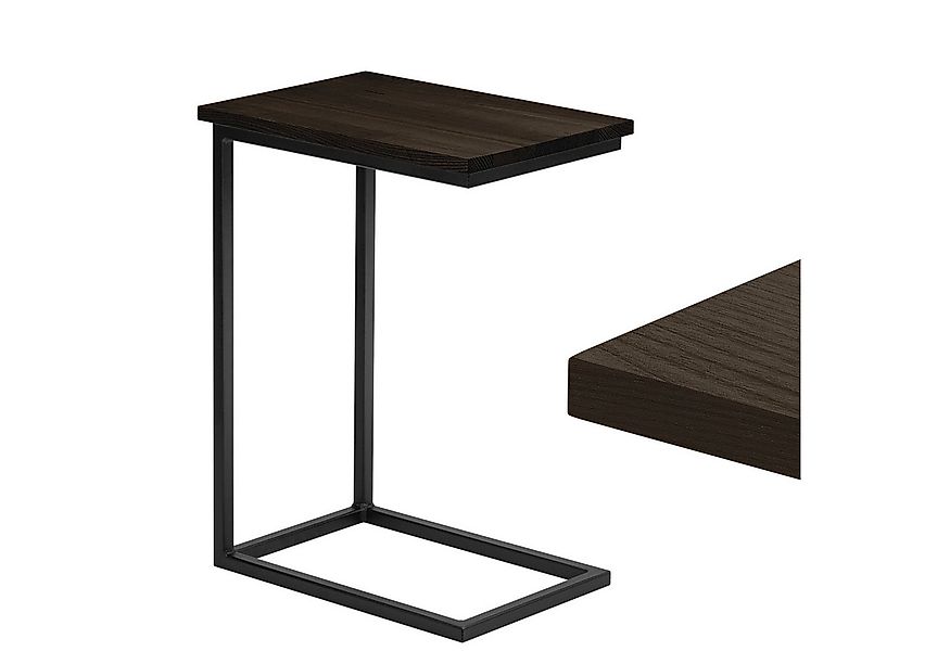 LAMO Manufaktur Beistelltisch Massivholztischplatte Laptoptisch Sofatisch ( günstig online kaufen