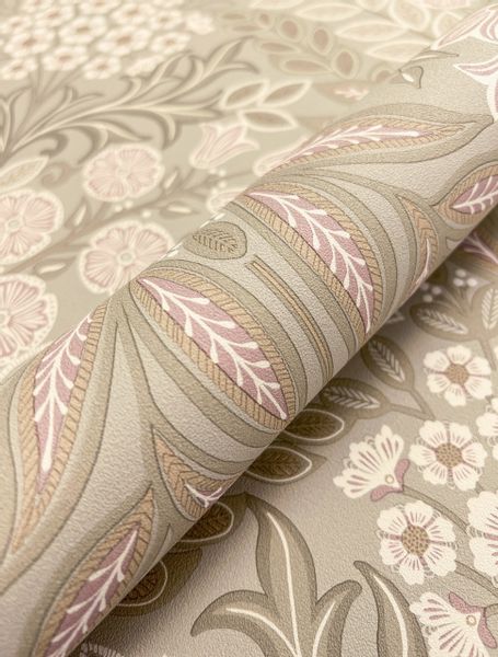 Newroom Vliestapete, strukturiert, Blumentapete, Rosentapete günstig online kaufen