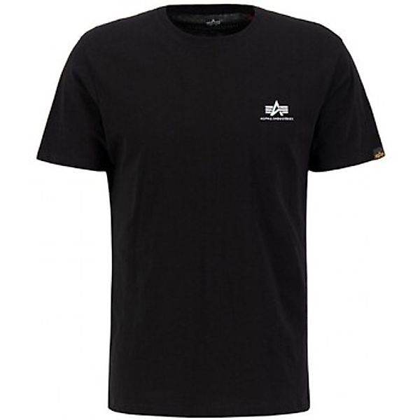 Alpha Industries  T-Shirts & Poloshirts Basic T Kleines Logo günstig online kaufen