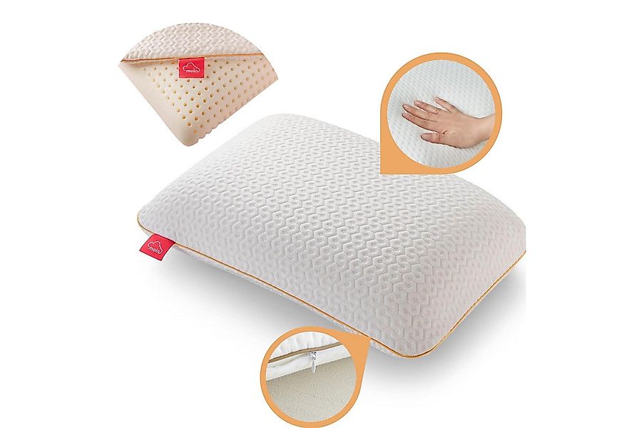 gowoll Kopfkissen Memory Foam Viscoschaum Nackenstützkissen Kopfkissen 40x6 günstig online kaufen