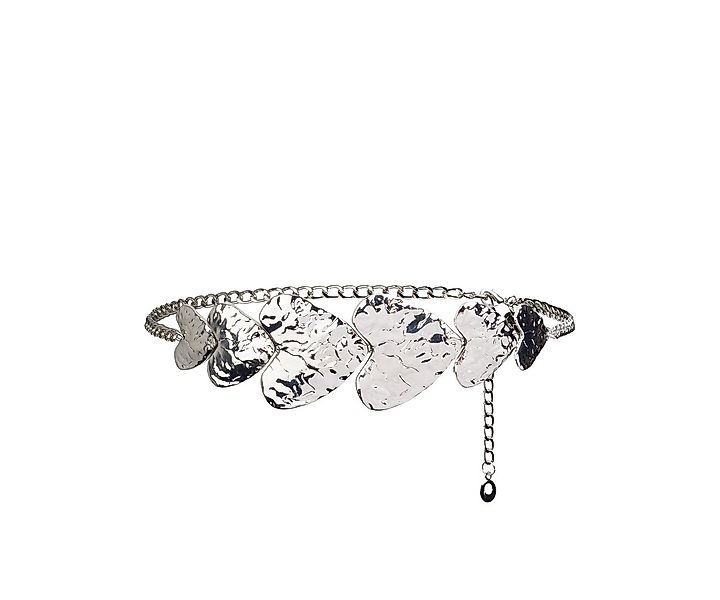 Tamaris Kettengürtel Vorne 6 cm breit mit gehämmerten Herzen, individuell v günstig online kaufen