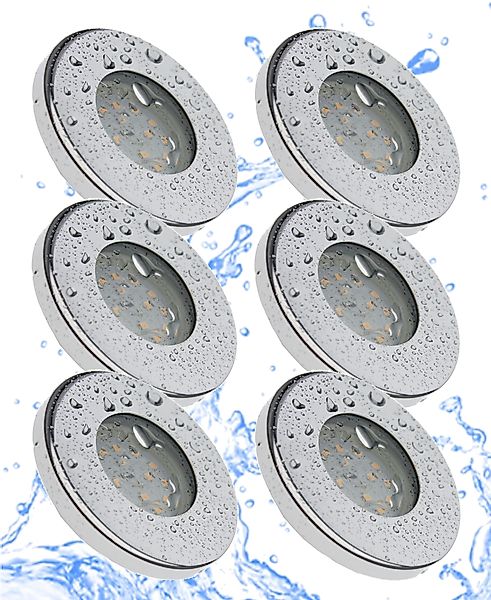 TRANGO LED Einbaustrahler, 6729IP-068MOSD 6er Set günstig online kaufen