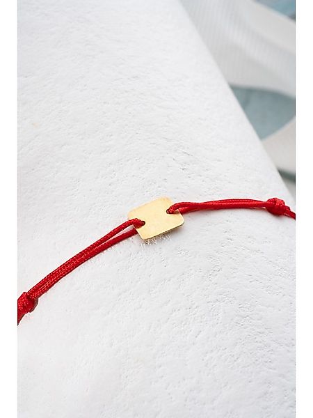 Nisan Ketten und Armband Set, 925 Silber Damen Makramee Armband – Rotes Ban günstig online kaufen