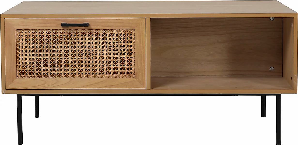 Möbilia Couchtisch "Ailis" Je 1 Schublade, 1 offenes Fach auf beiden Seiten günstig online kaufen