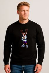 Banco Weihnachtssweatshirt Herren Weihnacht Pullover Rundhals günstig online kaufen
