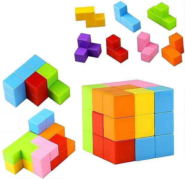 HEYHIPPO Lernspielzeug Magnetisches Spielzeug, 27/32/48/54 Stück, Lernspiel günstig online kaufen