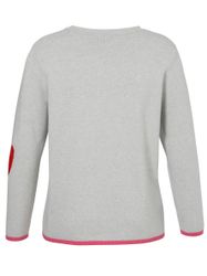 VIA APPIA DUE Strickpullover mit eingestrickten günstig online kaufen