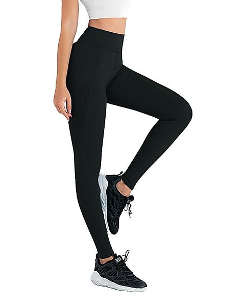 Loovys Leggings LOOVYS High Waist Pocket günstig online kaufen