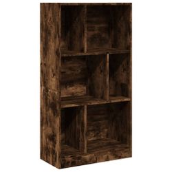 vidaXL Bücherregal Bücherregal Räuchereiche 57x28,5x107,5 cm günstig online kaufen