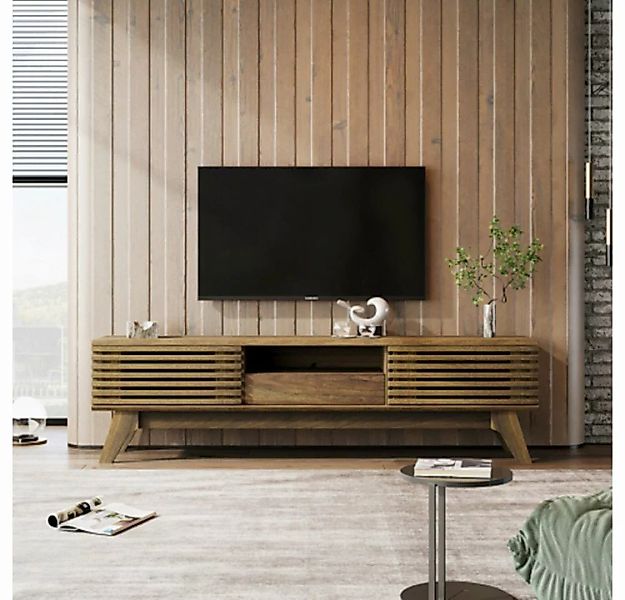 XDeer TV-Schrank TV-Schrank mit zwei Schiebetüren, TV-Möbel, TV-Board, TV-L günstig online kaufen