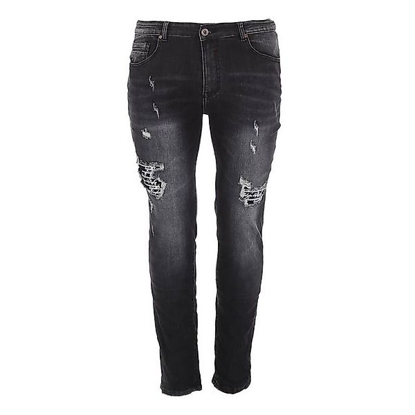 Ital-Design Stretch-Jeans Herren Freizeit (80267532) Destroyed-Look Stretch günstig online kaufen