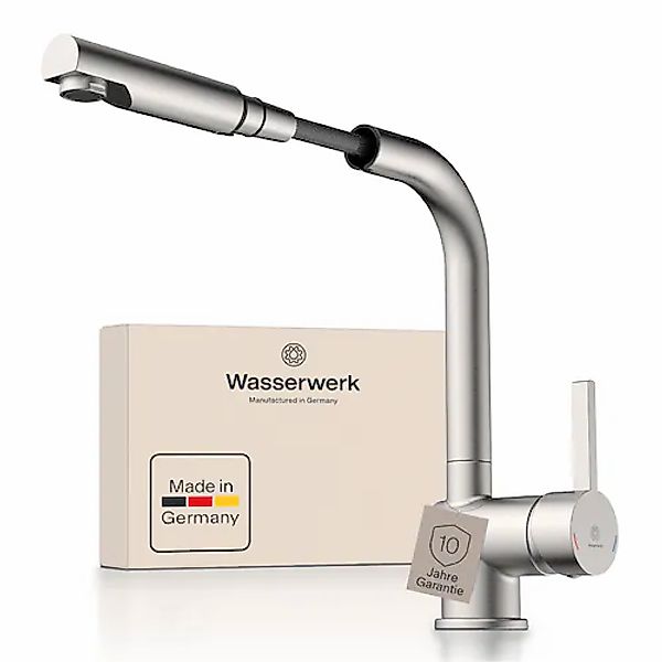 WASSERWERK Spültischarmatur »WK 4, Wasserhahn, Küche, Einhebelmischer« günstig online kaufen