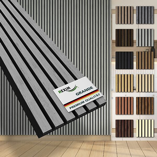 Hexim Wandpaneel, (Akustikpaneele Musterstück Holzpaneele Grande günstig online kaufen