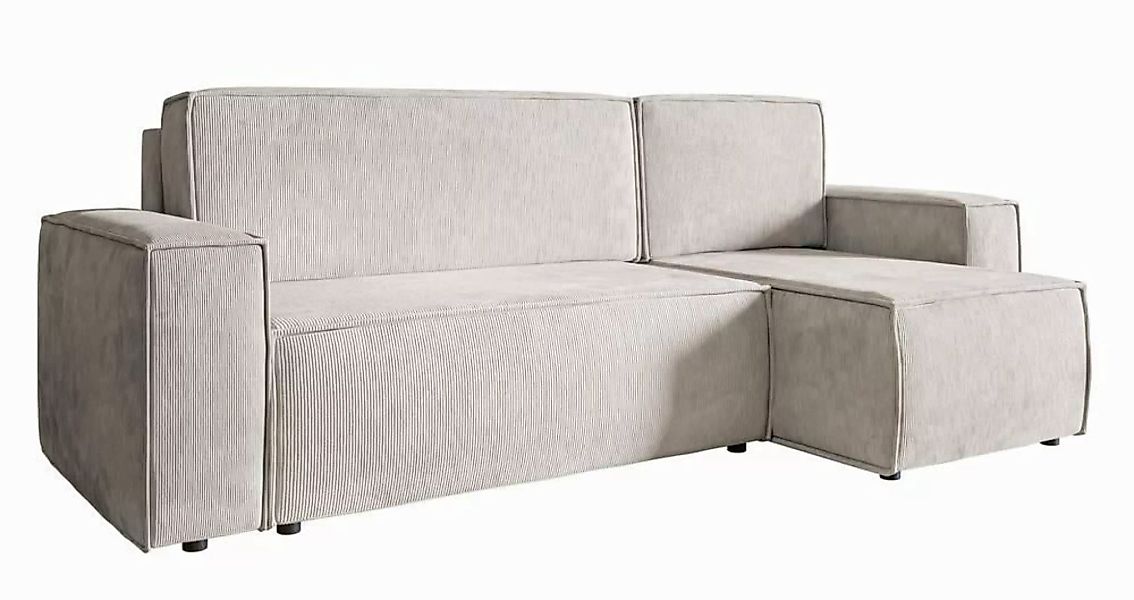 | Ecksofa mit Schlaffunktion Crusado links/rechts Chenille günstig online kaufen