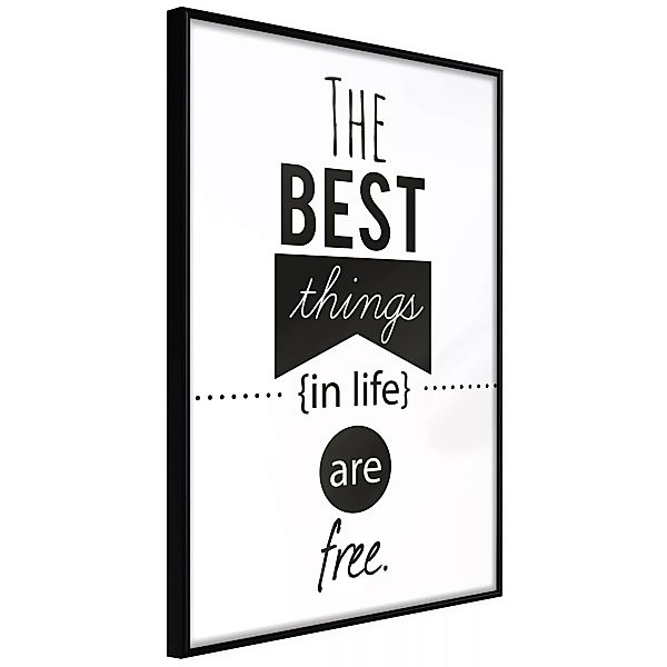Poster - The Best Things günstig online kaufen