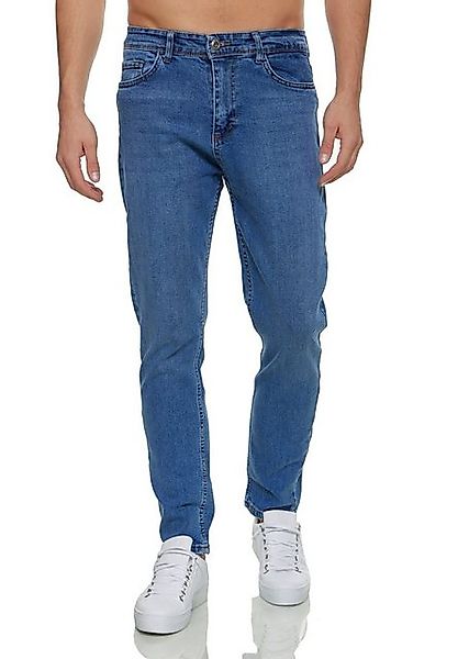 Denim House Loose-fit-Jeans Lässige klassische Herren Jeans in MOM-FIT Blau günstig online kaufen