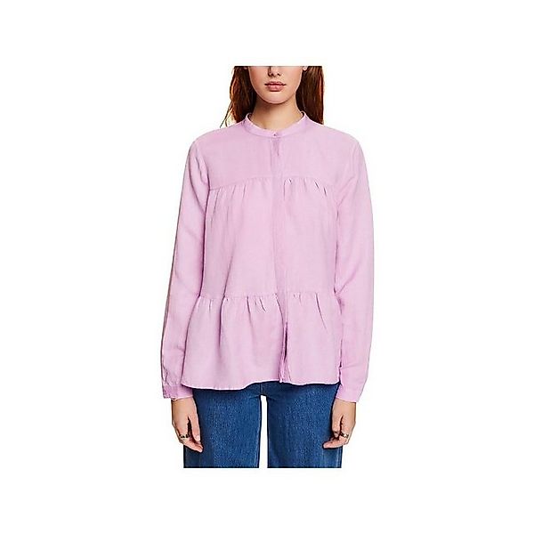 Esprit Langarmbluse Langarmbluse ’für Damen in unifarben’ (1-tlg) günstig online kaufen