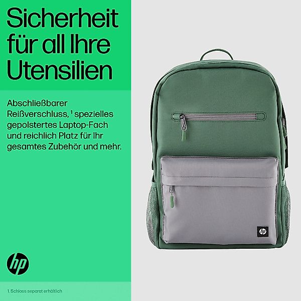 HP Notebook-Rucksack Campus (grün) günstig online kaufen