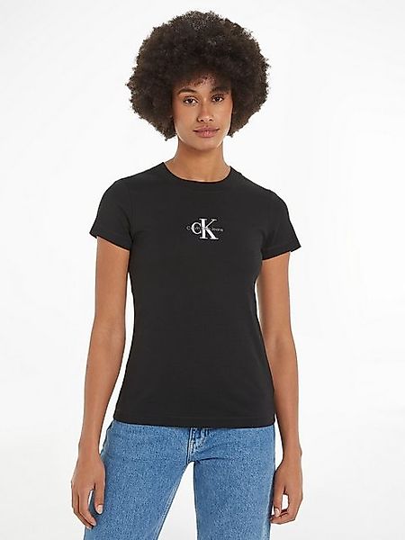 Calvin Klein Jeans T-Shirt MONOLOGO SLIM TEE mit Logoprägung günstig online kaufen