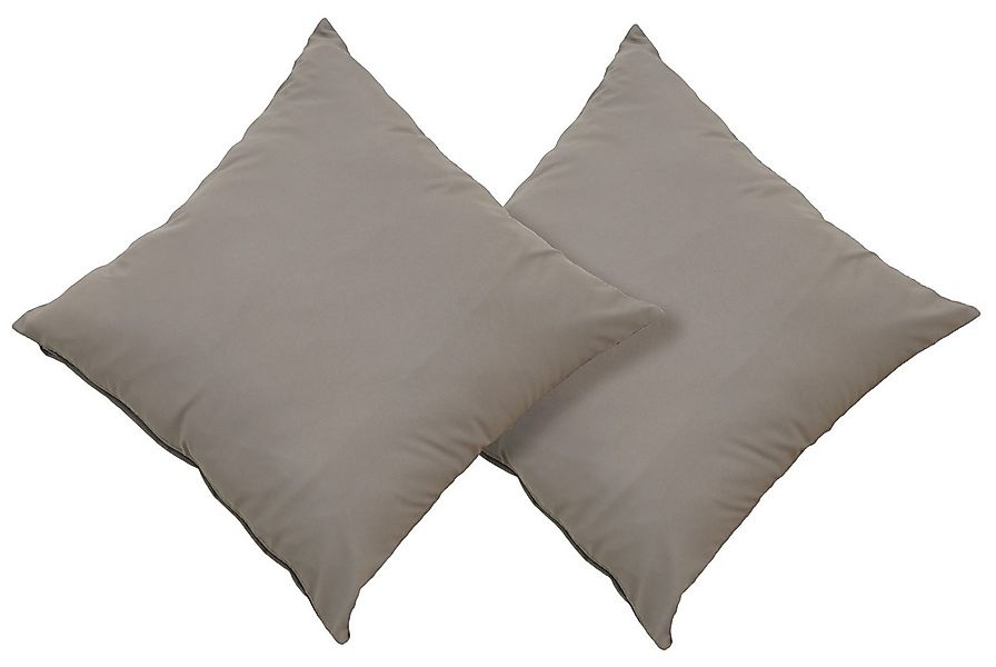 my home Dekokissen Raja, einfarbig, Kissenhüllen ohne Füllung, 40 x 40 cm, günstig online kaufen