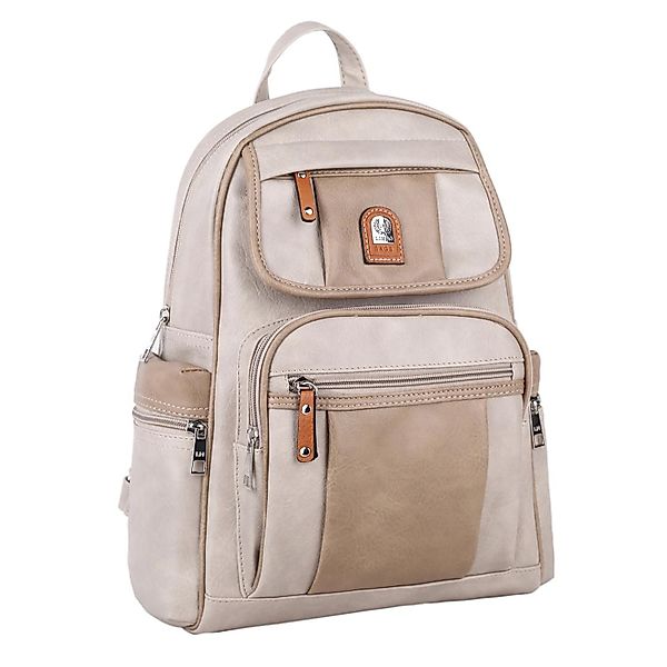 ITALYSHOP24 Rucksack Damen CityRucksack Tasche Umhängetasche, günstig online kaufen