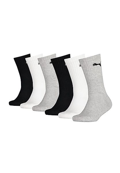 PUMA Kurzsocken PUMA JUNIOR CREW 6P (Spar-Pack, 6-Paar, 6er-Pack) günstig online kaufen