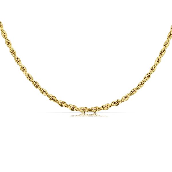 Made by Nami Gliederkette für Damen in Gold Edelstahl Sommer Schmuck, 40 + günstig online kaufen