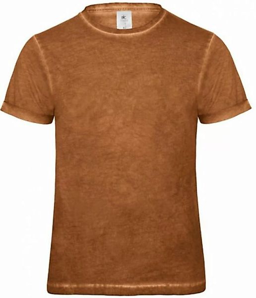 B&C Rundhalsshirt Denim / Jeansstyle Herren T-Shirt günstig online kaufen