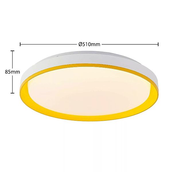 Lindby Divora LED-Deckenlampe CCT Ø 50,5 cm günstig online kaufen