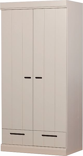 WOOOD Kleiderschrank "Connect Garderobenschrank, Mehrzweckschrank mit Schub günstig online kaufen