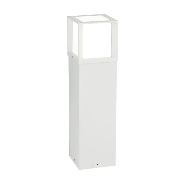 Orion Leuchten Außenleuchte Pollerleuchte  16x16x60cm 1xE27 Weiß günstig online kaufen