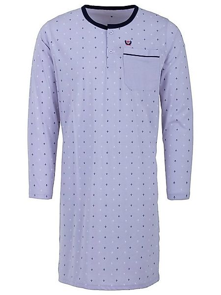Henry Terre Nachthemd Nachthemd Langarm - Lilie günstig online kaufen