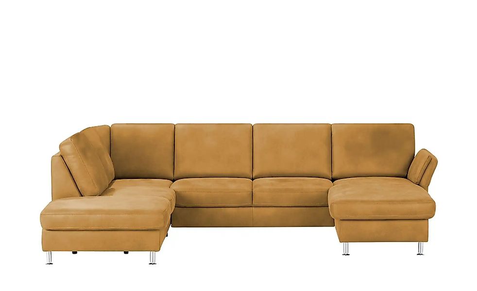 meinSofa Wohnlandschaft  Veit ¦ gelb ¦ Maße (cm): B: 305 H: 90 T: 200.0 Pol günstig online kaufen