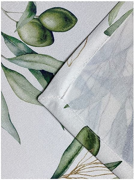 beties Tischläufer Italy Collection (1-tlg, 1 Stück), 100% Baumwolle, Olive günstig online kaufen