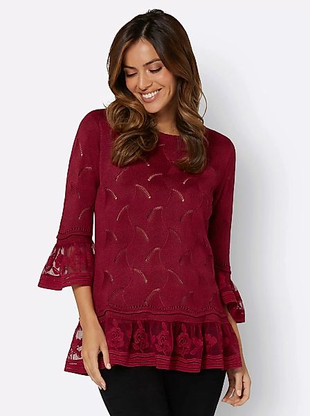 Lady Ajourpullover "Pullover" günstig online kaufen