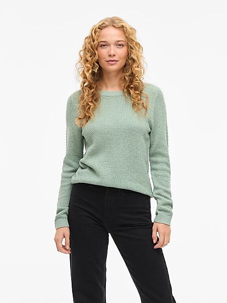 Vila Rundhalspullover "VIDALO O-NECK L/S KNIT TOP- NOOS" günstig online kaufen