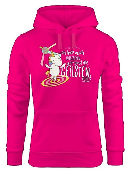 MoonWorks Hoodie Damen Kapuzen-Pullover Ich hab mich umgesehen wir sind die günstig online kaufen