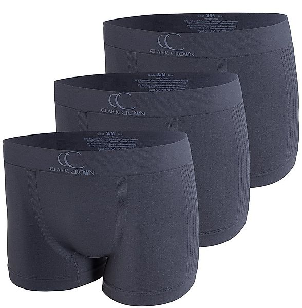 Clark Crown® Boxershorts Seamless (3-St) weiche günstig online kaufen