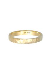 Elli Fingerring Basic Bandring Fein Gehämmert günstig online kaufen