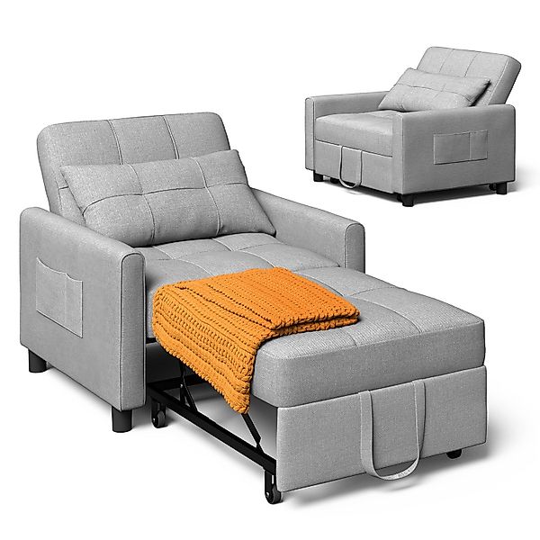 Bealife Relaxsessel Schlafsessel, Aufgerüsteter Liegesessel, klappbar, günstig online kaufen