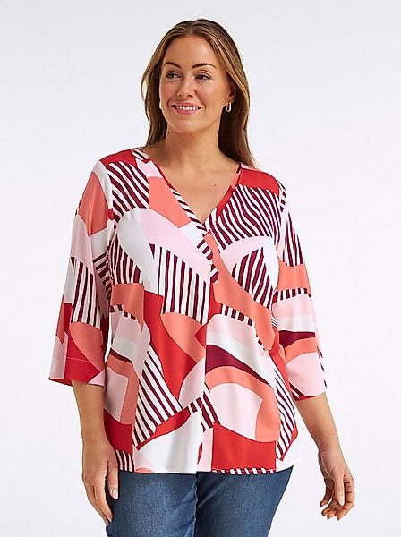 Sheego Klassische Bluse 3/4-Arm-Bluse 3/4-Arm günstig online kaufen