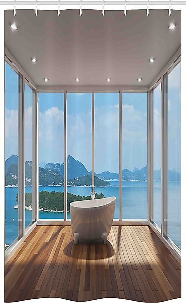Abakuhaus Duschvorhang Badezimmer Deko Set aus günstig online kaufen