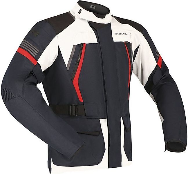 Richa Motorradjacke Phantom 3 wasserdichte Motorrad Textiljacke Rückenprote günstig online kaufen