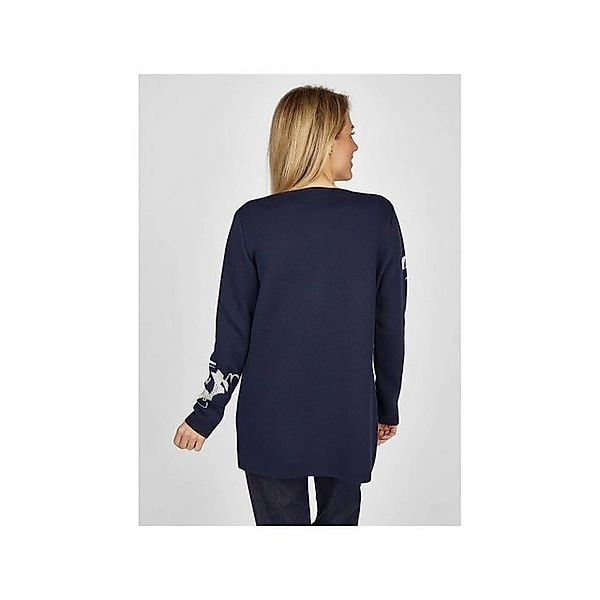 Rabe Strickjacke blau regular fit (1-tlg) günstig online kaufen