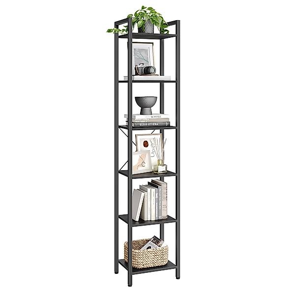 VASAGLE Bücherregal, Lagerregal, 6 Ebenen, Bücherregal, günstig online kaufen