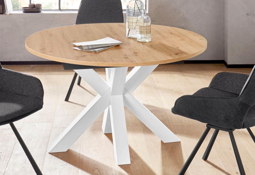 Mäusbacher Esstisch, Untergestell Sternform günstig online kaufen