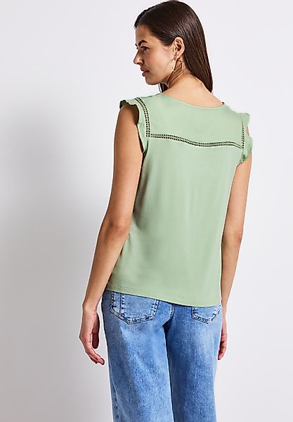 STREET ONE Shirttop mit Häkeldetails günstig online kaufen