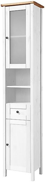 welltime Hochschrank Sylt Badmöbel im Landhaus-Stil, Breite 40 cm, aus Mass günstig online kaufen